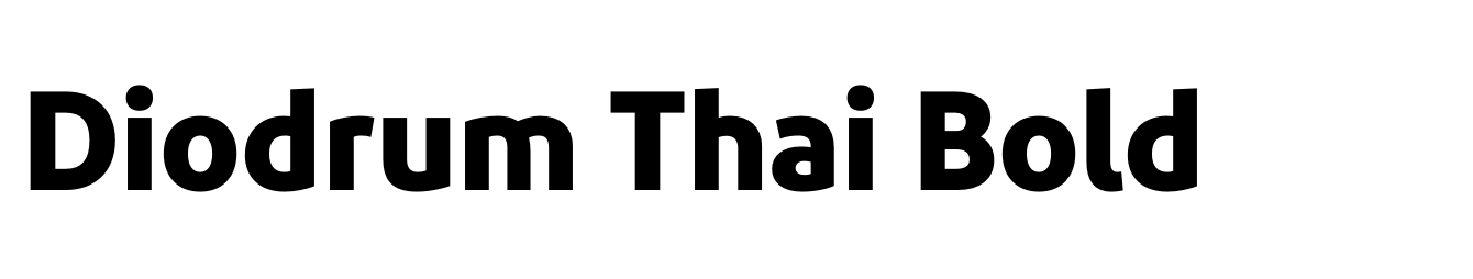 Diodrum Thai Bold